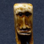 前哥伦布时期Pre Columbian Art 骨雕神像摆件 - Image 11