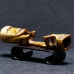 前哥伦布时期Pre Columbian Art 骨雕神像摆件 - Image 4