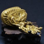 明永乐 铜鎏金文殊菩萨像 - Image 12