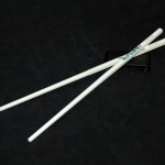 刻龙纹诗文象牙筷 - Image 3