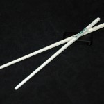刻龙纹诗文象牙筷 - Image 4
