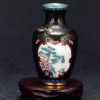 景泰蓝开光花卉纹小瓶 - Image 7