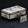 景泰蓝折枝梅花纹烟盒火柴盒 - Image 21
