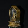 北魏 明早期 铜鎏金释迦牟尼佛坐龛像 嘎乌 - Image 29