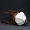 唐 青白釉 玄纹八棱长颈瓶 （长颈残断） - Image 7