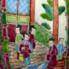 广彩 开光才子佳人花鸟纹花尊 - Image 25