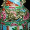 广彩 开光才子佳人花鸟纹花尊 - Image 15