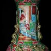 广彩 开光才子佳人花鸟纹花尊 - Image 12