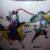大明成化 粉彩刀马人物铁锈花 姜罐 - Image 50
