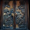 明式 黄花梨錾刻花草纹小面条柜 - Image 22