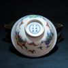 大清雍正 斗彩三多福寿纹碗（桃荔枝石榴蝙蝠） - Image 23