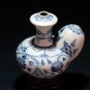 明萬曆  青花缠枝莲纹缠枝菊花纹军持 - Image 38