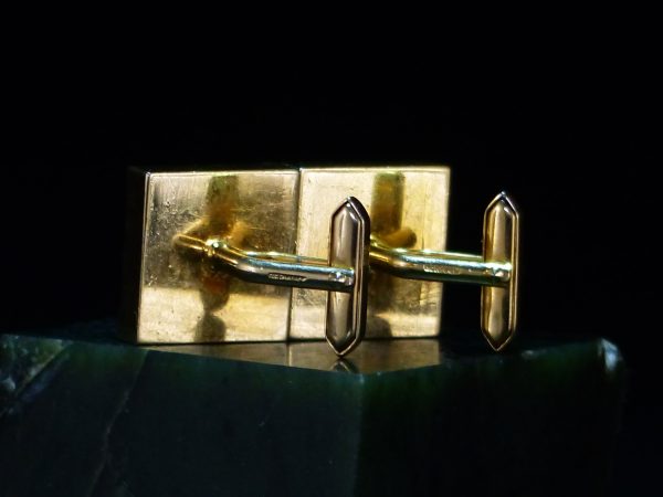 錾金方菱形 衬衫扣 Cufflinks