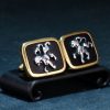 饰银狮 衬衫扣 领带夹 Cufflinks Cliper - Image 11