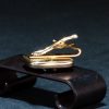 饰银狮 衬衫扣 领带夹 Cufflinks Cliper