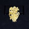 象牙雕 郁金香花 项坠