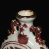 元 釉里红 出水莲花河塘草纹 抱月瓶/扁瓶 - Image 21