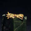 镶宝长颈鹿金胸针 - Image 14