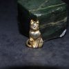 猫形金胸针
