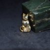 猫形金胸针