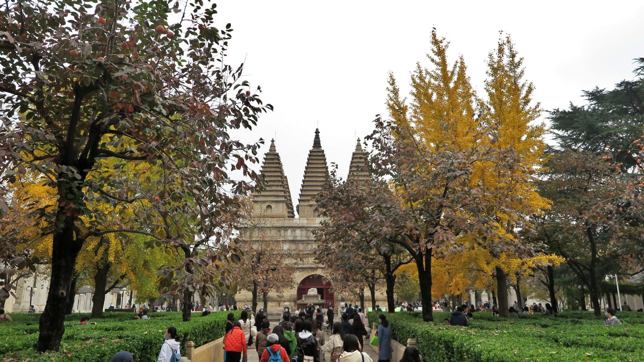 北京真觉寺–-五塔金刚宝座 后门 