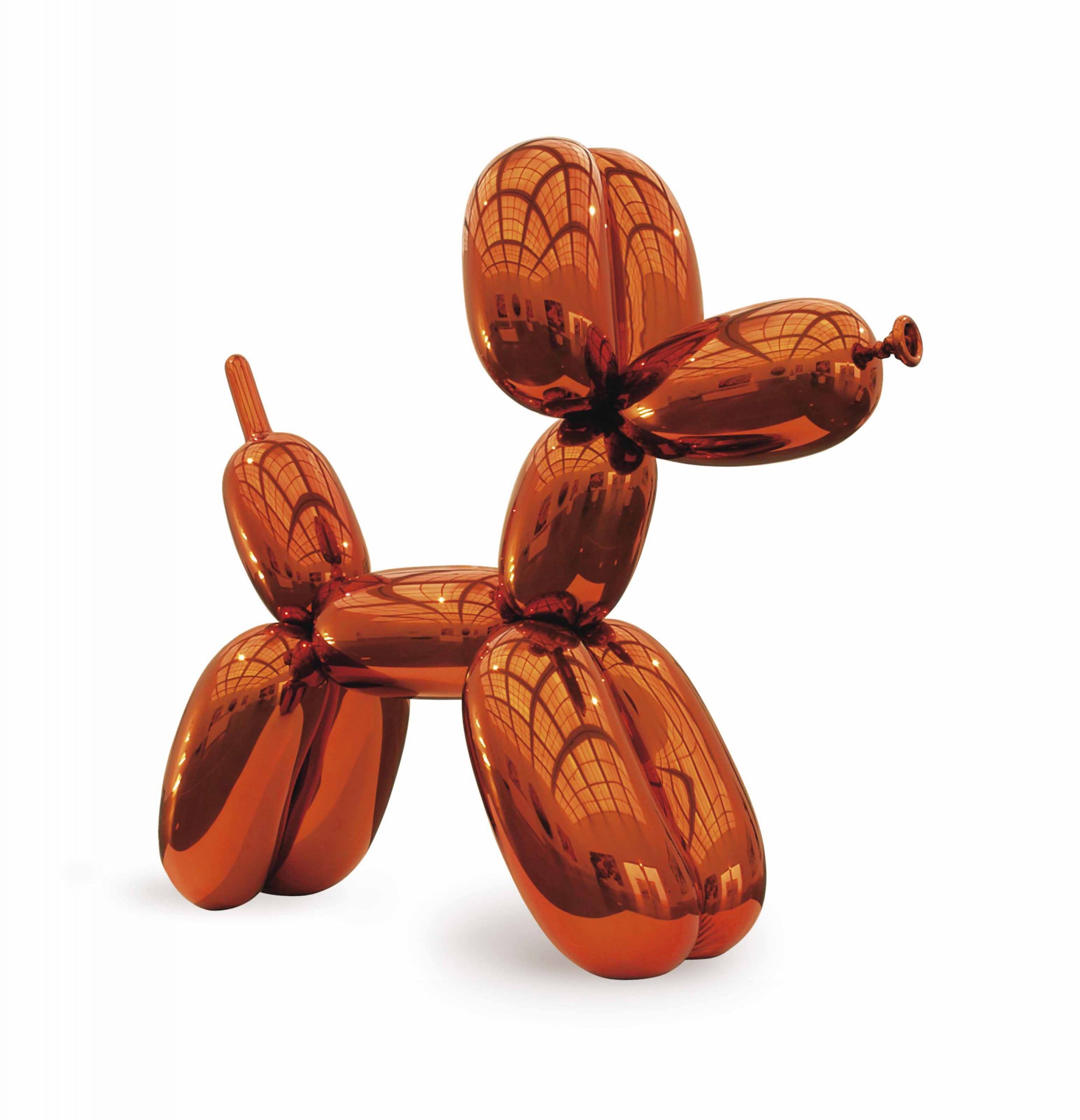 LOT 12 Jeff Koons (B. 1955) 橙色 钢塑 气球狗 Balloon Dog (Orange)